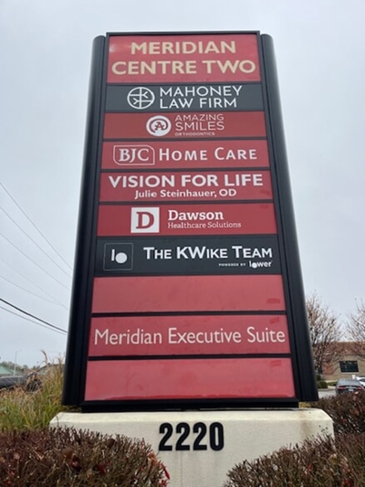 Acrylic Monument Signs Photo